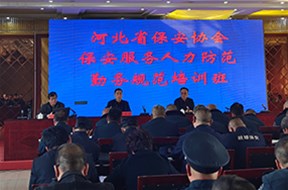 《河北省保安服務人力防范勤務規范》